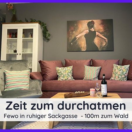 Der Fuchsbau - Fewo Lepetit - Im Sonnigen Harz - Hunde Willkommen - 100M Bis Zum Wald - Free Wlan Apartment Бад Захса Екстериор снимка