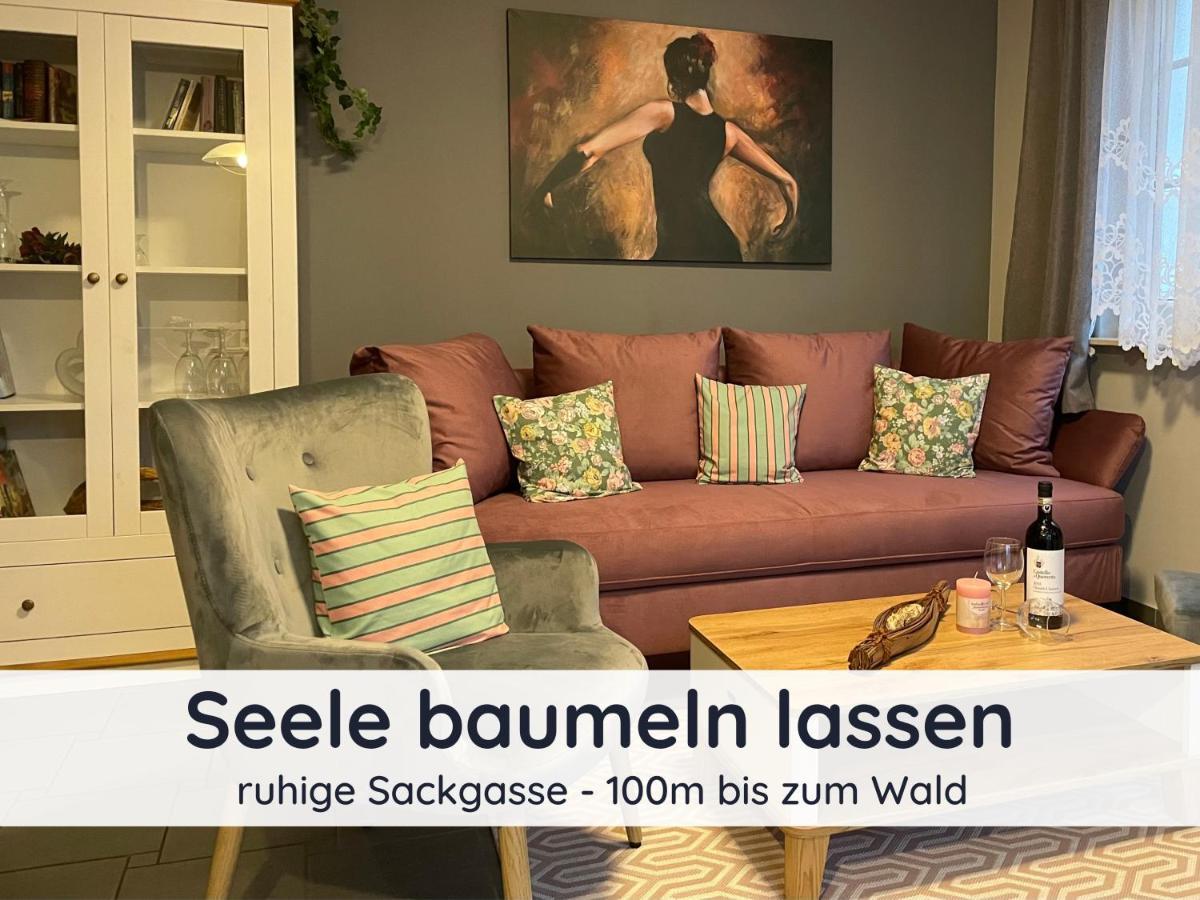 Der Fuchsbau - Fewo Lepetit - Im Sonnigen Harz - Hunde Willkommen - 100M Bis Zum Wald - Free Wlan Apartment Бад Захса Екстериор снимка